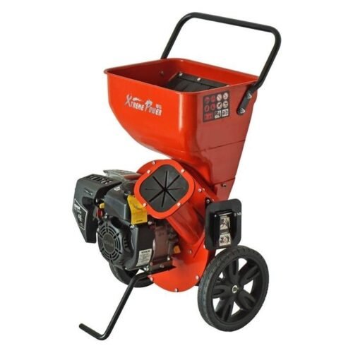 196cc Gas Powered Wood Chipper Shredder Shred Branches w/ 6.5hp Kohler Engine